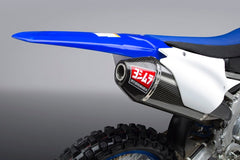 Yoshimura USA YZ450F 18-19 / Wr450F 19-20 / YZ450Fx 19 RS-4 Titanium Full Exhaust, W/ Carbon Fiber Muffler | 234821D220