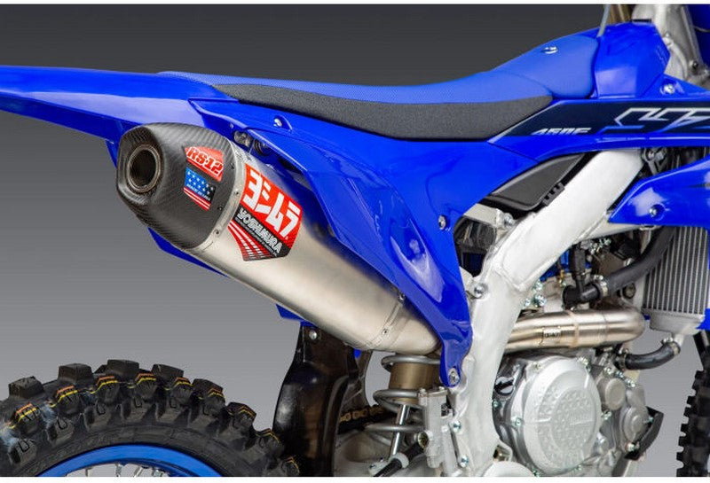 Yoshimura USA Yamaha YZ450F RS-12 Signature Series FS SS/AL/CF EXHAUST DIRT FULL SYSTEMS | 234840S320