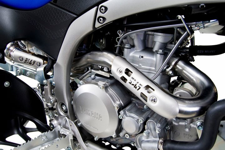 Yoshimura USA YFZ450R 09-22 / X 10 RS-2 Stainless Full Exhaust, W/ Aluminum Muffler | 2376513