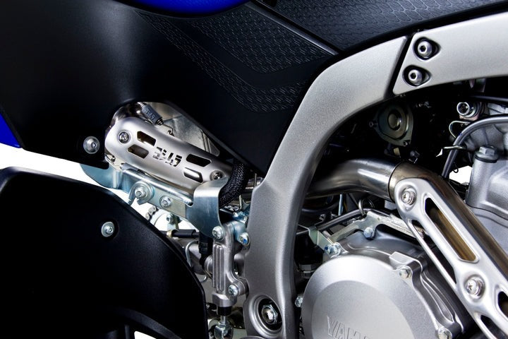 Yoshimura USA YFZ450R/X 09-14 RS-2 Stainless Slip-On Exhaust, W/ Aluminum Muffler | 2376703