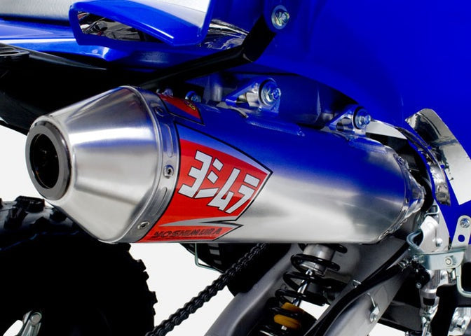 Yoshimura USA Raptor 700/R 06-14 RS-2 Stainless Full Exhaust, W/ Aluminum Muffler | 2388513