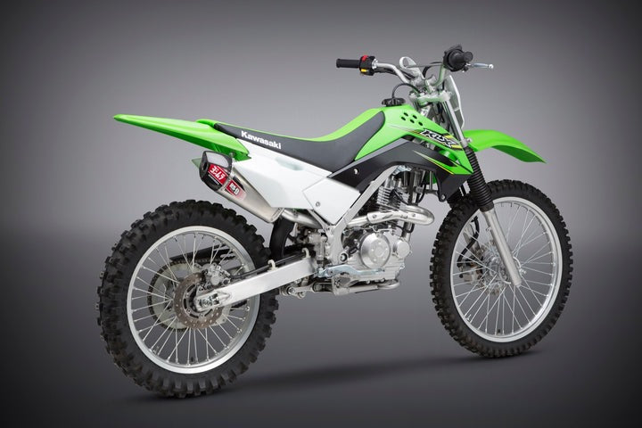 Yoshimura USA KLX140/L/G/R/Rl/Rf 11-22 RS-9 Stainless Full Exhaust, W/ Aluminum Muffler | 24140AH320
