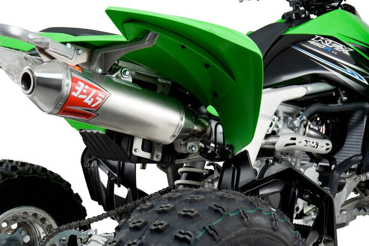Yoshimura USA Kfx450R 08-14 RS-2 Stainless Full Exhaust, W/ Aluminum Muffler | 2415503