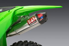 Yoshimura USA KX450F 19-23 / KX450X 21-23 RS-12 Stainless Full Exhaust, W/ Aluminum Muffler | 244720S320