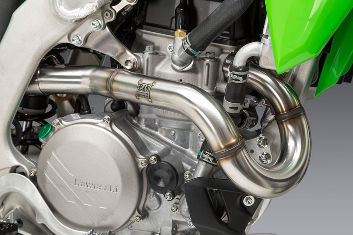 Yoshimura USA KX450F 19-23 / KX450X 21-23 RS-12 Stainless Full Exhaust, W/ Aluminum Muffler | 244720S320