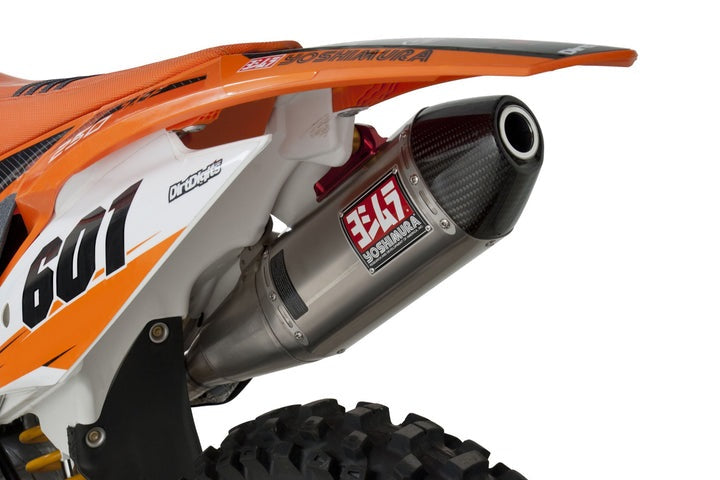 Yoshimura USA KTM 250 Sx-F 13-15 RS-4 Titanium Full Exhaust, W/ Titanium Muffler | 262511D720