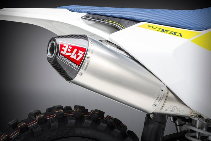 Yoshimura USA KTM/Husq 250/350 15-18 RS-4 Stainless Full Exhaust, W/ Aluminum Muffler | 262520D321