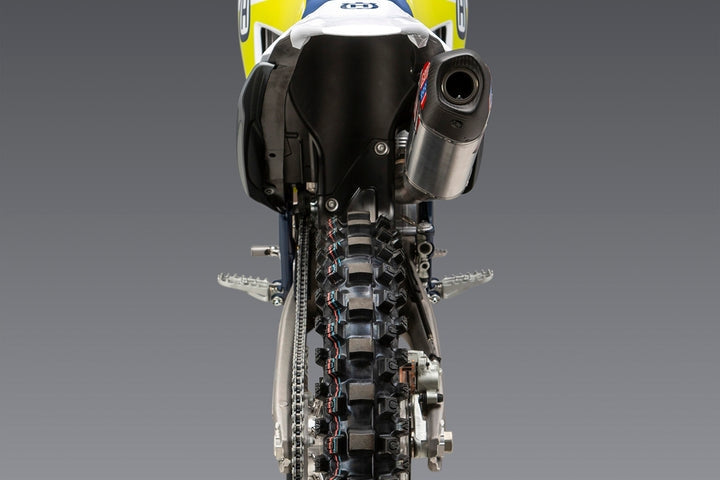 Yoshimura USA KTM/Husq 250/350 19-22 / Gas Gas Mc 250F RS-12 Stainless Full Exhaust, W/ Aluminum Muffler | 262530S320