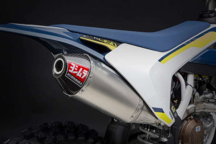 Yoshimura USA KTM 450Sx-F/Husq 450/Fx450 16-18 RS-4 Stainless Full Exhaust, W/ Aluminum Muffler | 264610D320