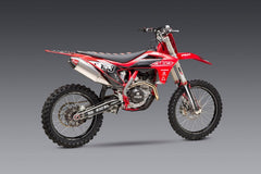 Yoshimura USA KTM 450Sx-F/Husq Fc450 18-20 RS-4 Stainless Slip-On Exhaust, W/ Aluminum Muffler | 264622D320