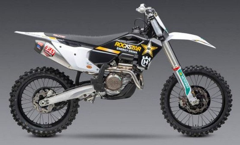 Yoshimura USA KTM/Husq 450SXF FE/ FC RS12 FS SS/AL/CF EXHAUST DIRT FULL SYSTEMS | 264630S320