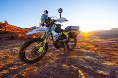 Yoshimura USA KTM 500 Exc-F 20-22 / Husqvarna Fe 501S 20-22 RS-12 Stainless Full Exhaust, W/ Aluminum Muffler | 265000S320