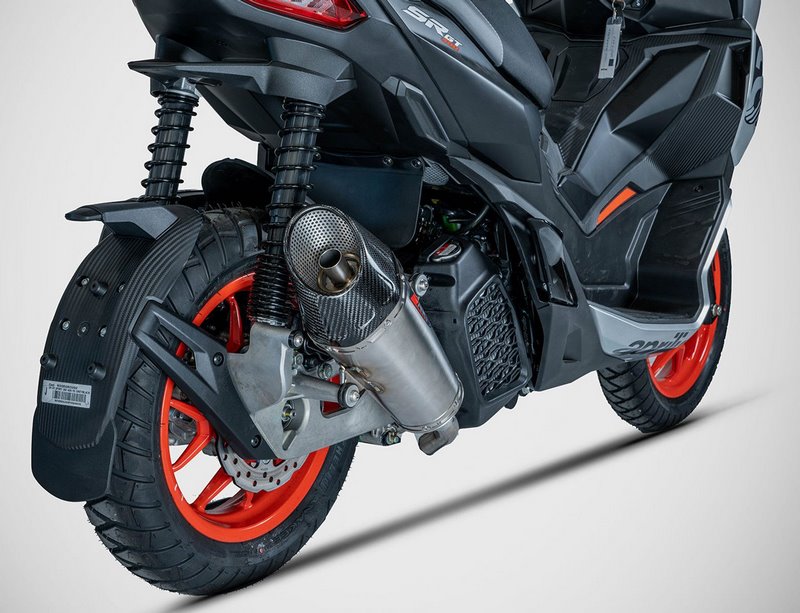 Zard Stainless Racing Slip-On With Carbon End Cap | ZAP005S10SCR