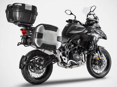Zard Zard Stainless Homologated Homologated E5 Slip-On Muffler With Carbon End Cap | ZBN001S10SCO
