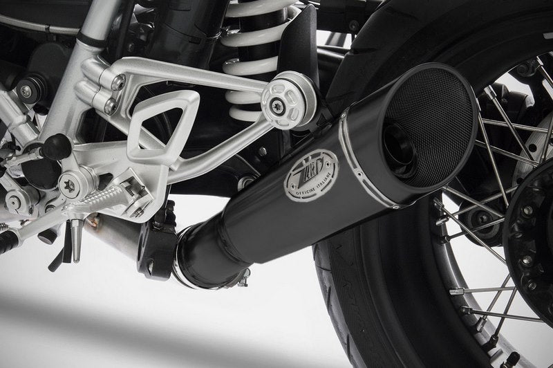 Zard Gp-Black Stainless Racing Slip-On | ZBW013S10SSR-B