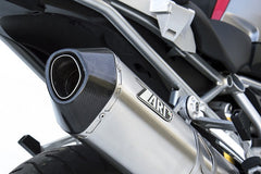 Penta-Stainless Steel Racing Slip-Ons With Carbon End-Cap
