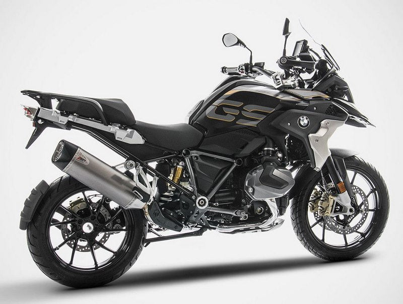 Stainless Steel Racing Slip-On With Carbon Sleeve And End-Cap