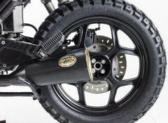 Black Stainless Steel Racing Full Kit And Bronzed End-Cap