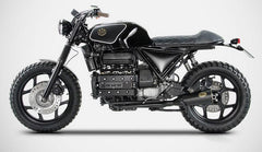 Black Stainless Steel Racing Full Kit And Bronzed End-Cap