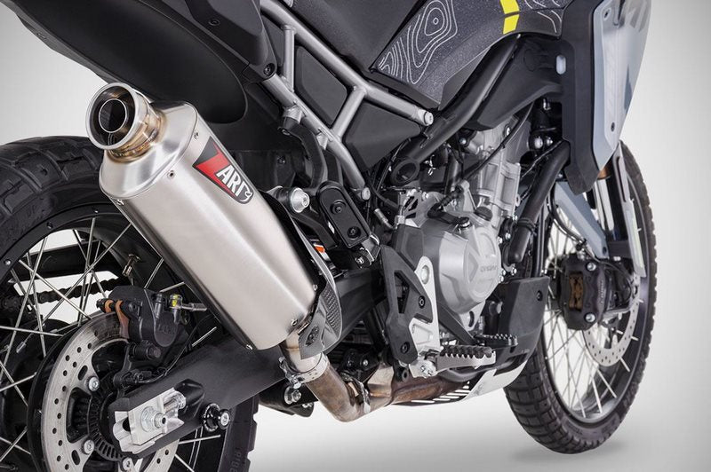 Stainless Steel Slip-On E5 Homologated With Carbon Heat Shield