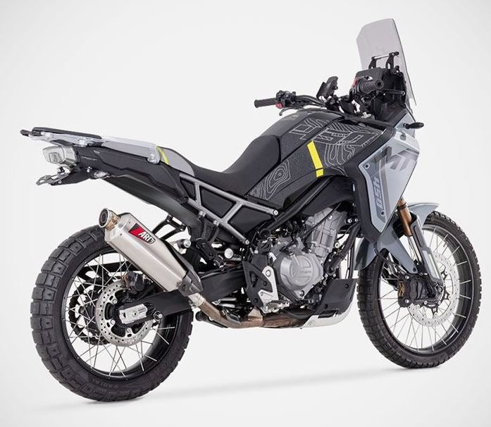 Stainless Steel Slip-On Racing With Carbon Heat Shield