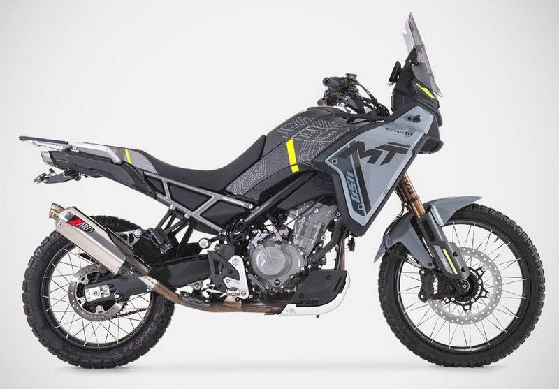 Stainless Steel Slip-On Racing With Carbon Heat Shield