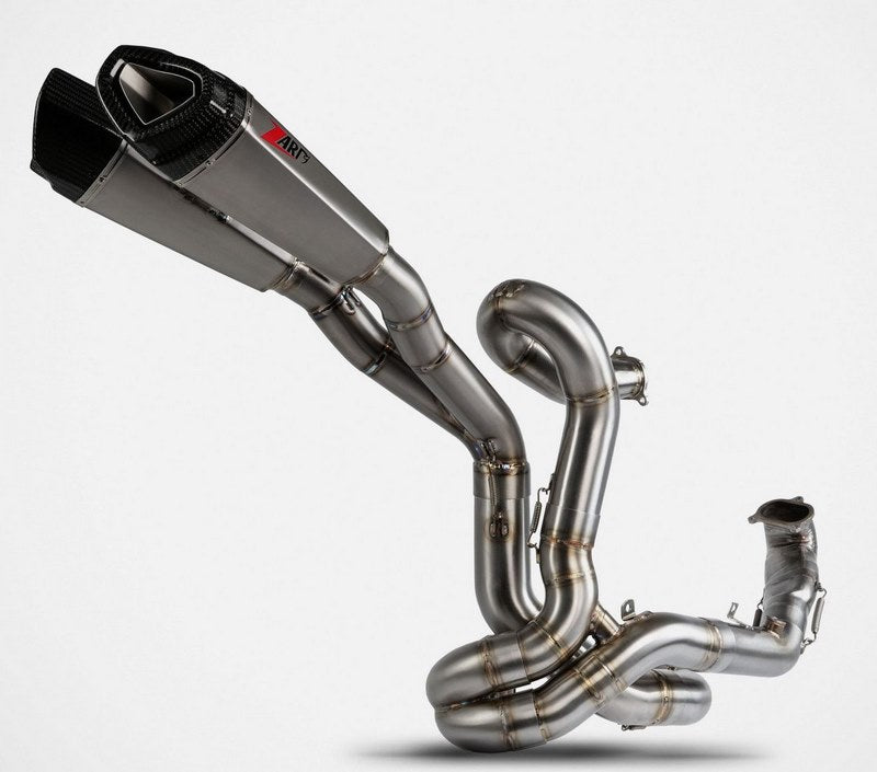 Stainless Steel Racing Full Kit With Titanium Slipon