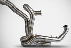 Stainless Steel Racing Full Kit With Titanium Slipon