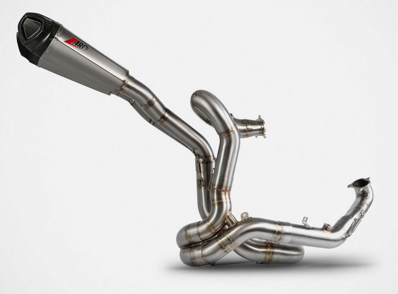 Stainless Steel Racing Full Kit With Titanium Slipon