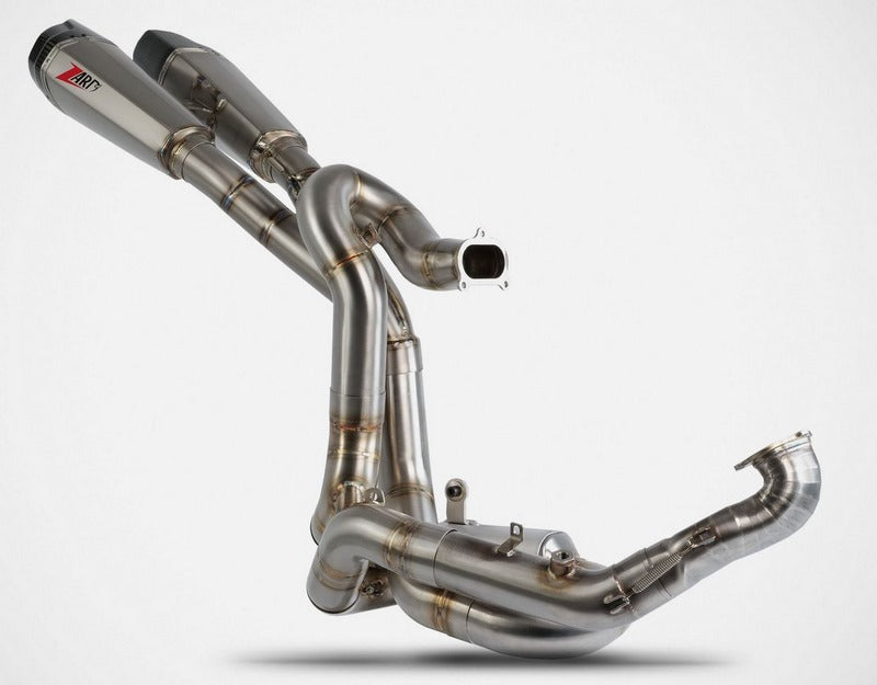 Stainless Steel Racing Full Kit With Titanium Slipon