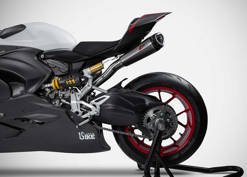 Stainless Steel Racing Full Kit With Titanium Slipon