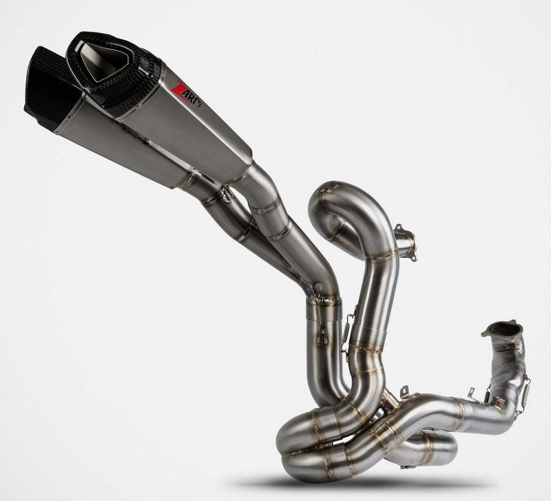 Stainless Steel Racing Full Kit With Titanium Slipon