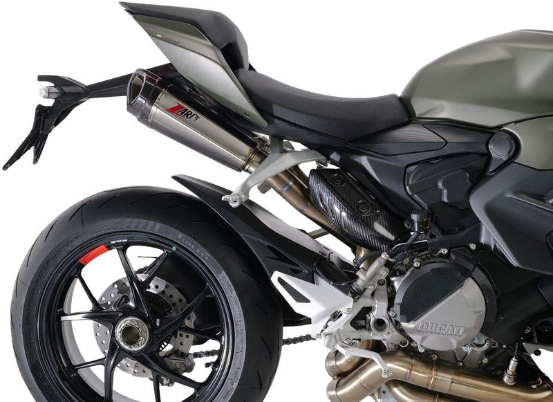 Stainless Steel Racing Full Kit With Titanium Slipon