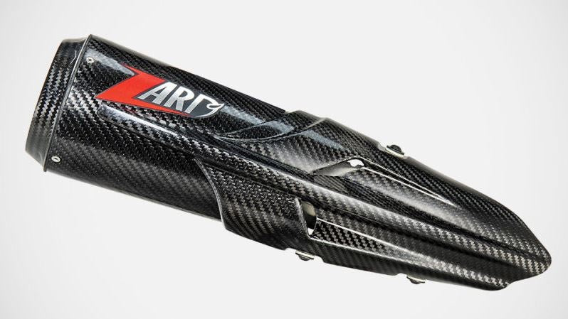 Zard Carbon Racing Slip-On With Carbon End And Heat Shield | ZDU007S10CCR