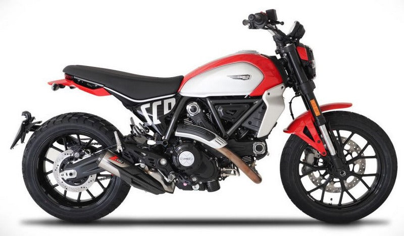 Zard Titanium Homologated E5 Homo Slip-On With Carbon | ZDU007S10TCO