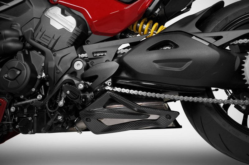 Mako-Stainless Steel E5 Homologated Slip-On Kit With Titanium Sleeve, Left And Right Carbon Covers, Carbon Heat Shield And End-Cap