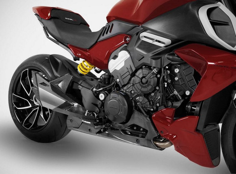Mako-Stainless Steel Racing Slip-On Kit With Titanium Sleeve, Left And Right Carbon Covers, Carbon Heat Shield And End-Cap