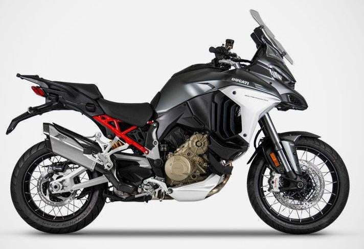 Zard Titanium Homologated E5 Slip-On And Carbon End Cap | ZDU103S10TCO