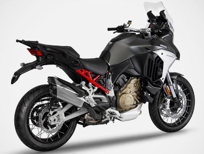 Zard Titanium Homologated E5 Slip-On And Carbon End Cap | ZDU103S10TCO