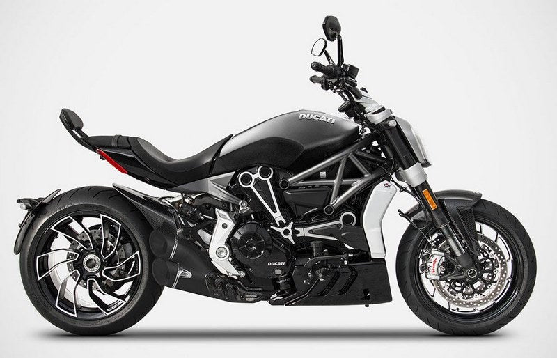 Black Stainless Steel E4 Homologated Slip-On Kit