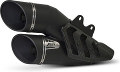 Black Stainless Steel Racing Slip-On Kit