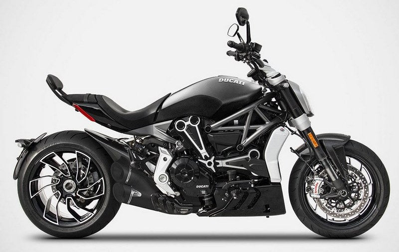 Black Stainless Steel Racing Slip-On Kit