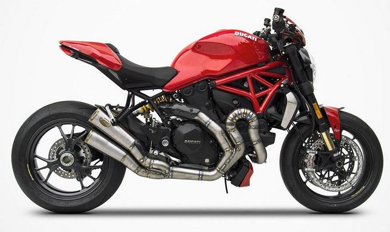 Stainless Steel Racing Full Kit And Bronzed End-Cap