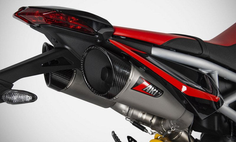 Gt-Stainless Steel Racing Slip-Ons And Carbon End-Caps
