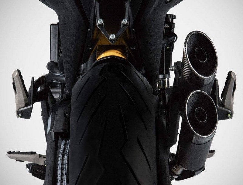 Zard Black Stainless Homologated E5 Slip-On Kit | ZDU130S10SCO-B
