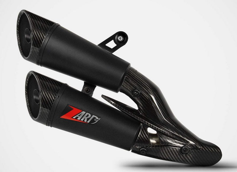 Zard Black Stainless Racing Slip-On Kit | ZDU130S10SCR-B
