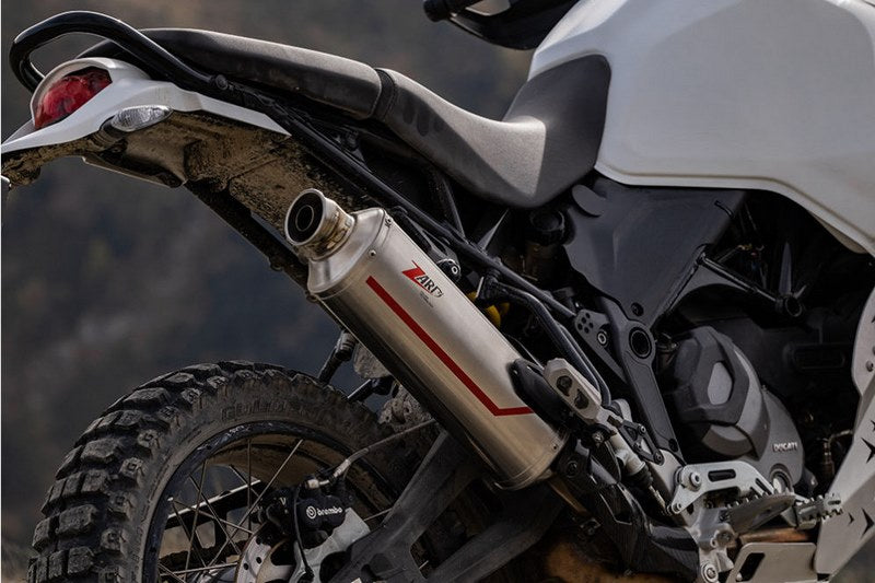 Zard Sabbia Stainless Homologated E5 Slip-On | ZDU132S10SSO