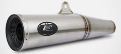 Zuma-Stainless Steel E3 Homologated Slip-On And Silver End-Cap&Logo