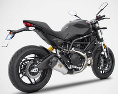 Stainless Steel Racing Slip-On And Carbon End-Cap