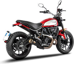 Zard Zuma-Black Stainless Homologated E5 Slip-On | ZDU796S10SBO-B